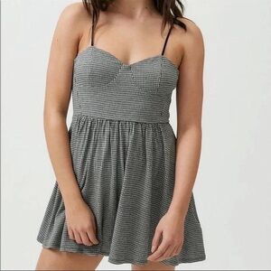 Urban Outfitters Black and White Mini Dress